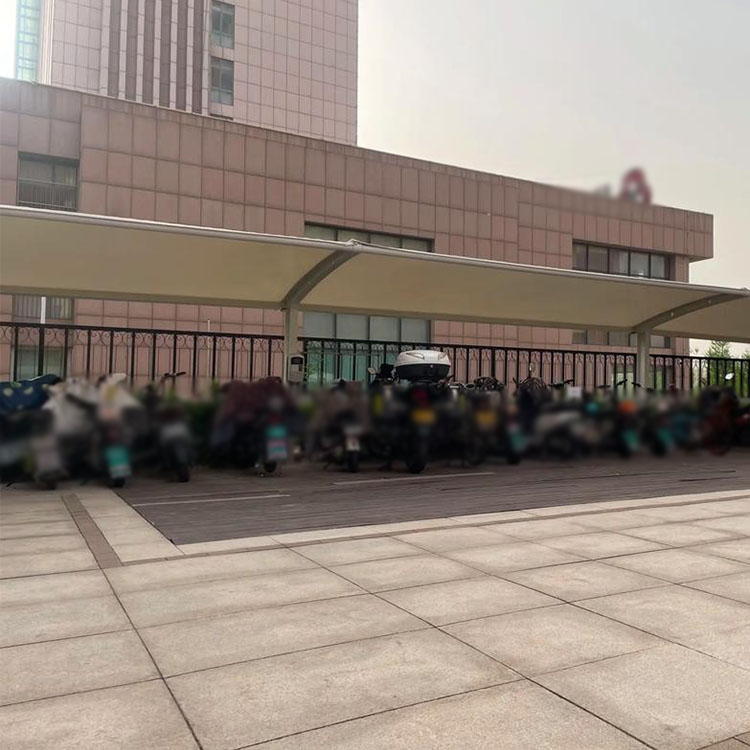 安平县膜结构电动车棚